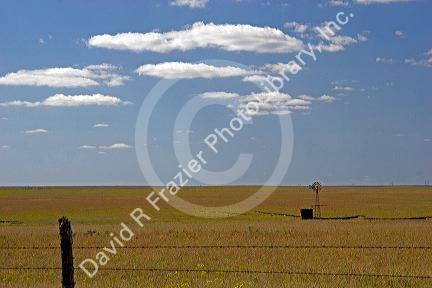 Kansas prairie along highway 77 south of Cottonwood.