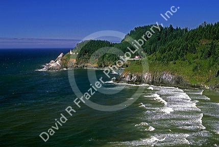 Haceta Lighthouse on the Oregon Coast.