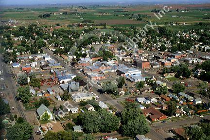 American small town, Gooding, Idaho.