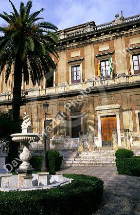 Archivo De Indias in Seville, Spain.
