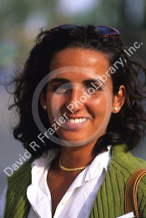 Portrait of a spanish college student at the University of Seville, Spain.
