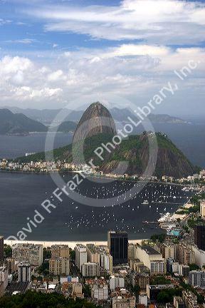 Sugarloaf Peak at Rio de Janeiro, Brazil.