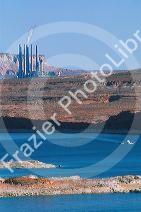 Power plant at Lake Powell in Page, Arizona.