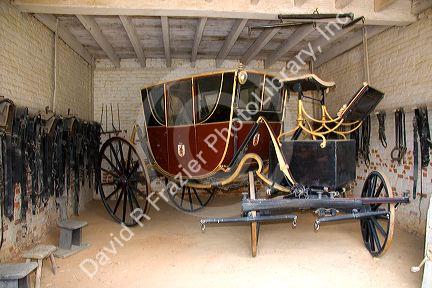 The Coach House at George Washington's Mount Vernon, Virginia.