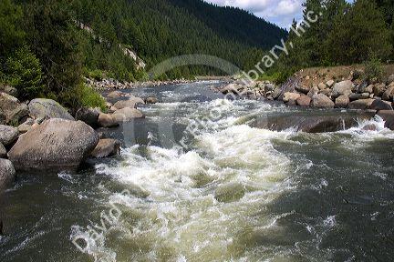 North fork of the Payette River in Idaho.