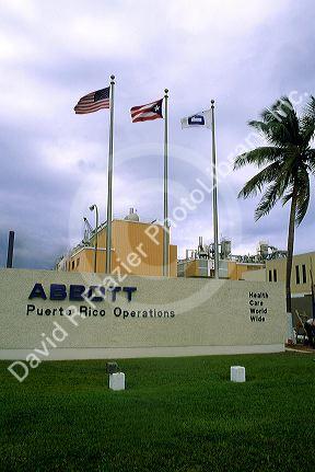 Pharmaceutical plant near San Juan, Puerto Rico.