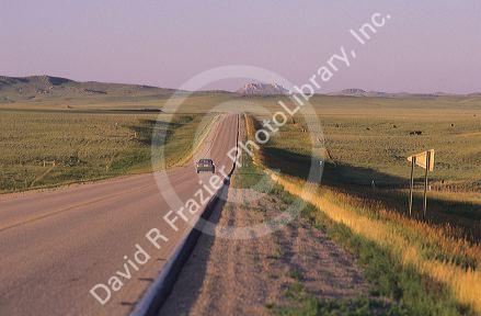 US 85 near Belle Fouche, South Dakota.