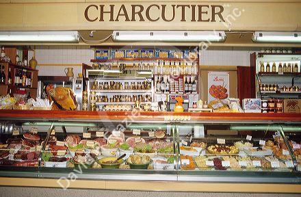 Charcutier in Paris, France.