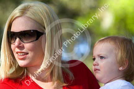 32 year old mother and her 15 month old daughter in Tampa, Florida. MR