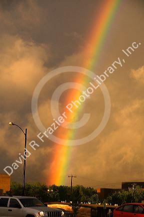 Rainbow in Boise, Idaho.
