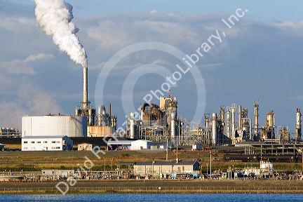 Oil refinery located in Anacortes, Washington.