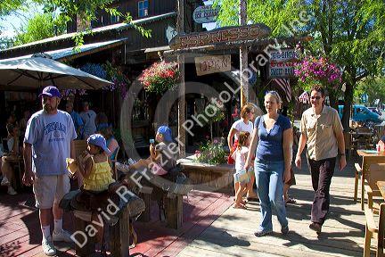 Small business in the downtown of Winthrop, Washington.