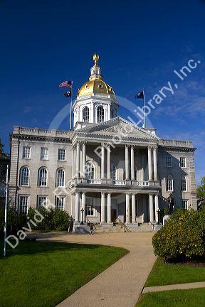 The New Hampshire State House is the state capitol building located in the city of Concord, New Hampshire, USA.