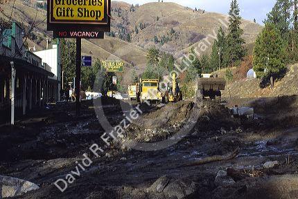 A mudslide in Banks, Idaho destroyed a small town.