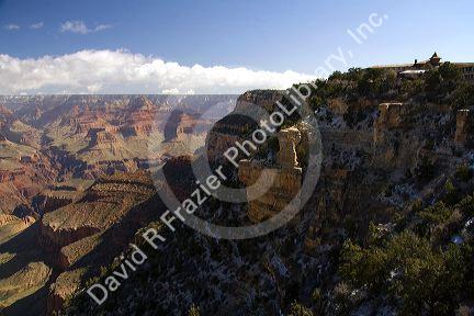 South Rim view of the Grand Canyon, Arizona, USA.