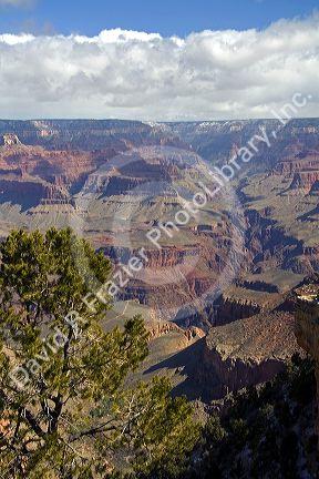 South Rim view of the Grand Canyon, Arizona, USA.