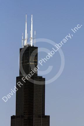 Willis Tower formerly known as the Sears Tower in Chicago, Illinois, USA.
