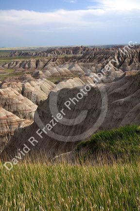 Badlands National Park in southwest South Dakota, USA.
