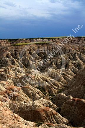 Badlands National Park in southwest South Dakota, USA.