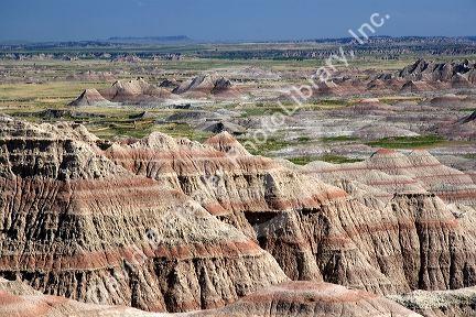 Badlands National Park in southwest South Dakota, USA.