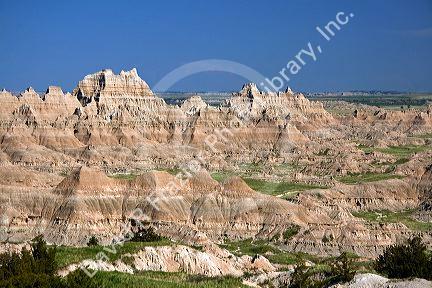 Badlands National Park in southwest South Dakota, USA.