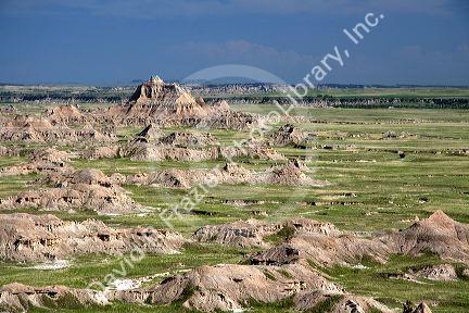 Badlands National Park in southwest South Dakota, USA.