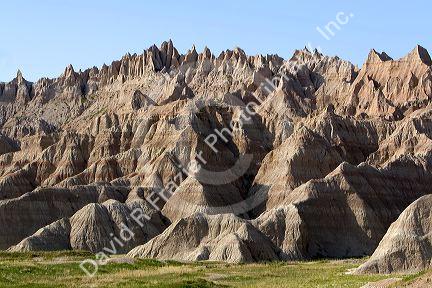 Badlands National Park in southwest South Dakota, USA.