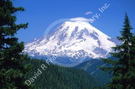 Mount Rainier in Washington.