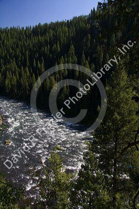 The Henrys Fork of the Snake River in the Caribou-Targhee National Forest, Idaho, USA.