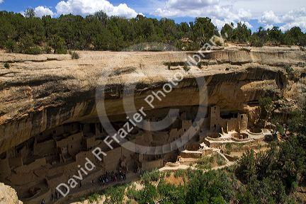Mesa Verde National Park located in Montezuma County, Colorado, USA.