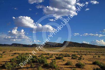 Desert buttes near Vernal, Utah, USA.