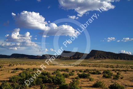 Desert buttes near Vernal, Utah, USA.