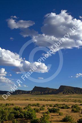 Desert buttes near Vernal, Utah, USA.