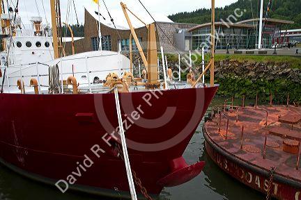 United States lightship Columbia (WLV-604) is a museum ship located at the Columbia River Maritime Museum in Astoria, Oregon, USA.
