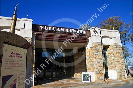 Vulcan Center located in Vulcan Park, Birmingham, Alabama, USA.