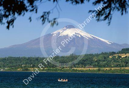 Villarica Volcano near Pucon, Chile.