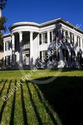 The Mississippi Governor's Mansion in Jackson, Mississippi, USA.