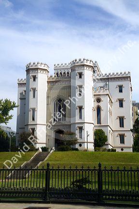 The Old Louisiana State Capitol building located in Baton Rouge, Louisiana, USA.
