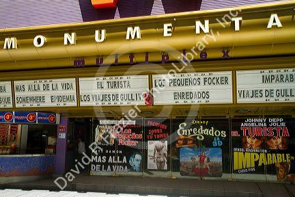 Movie theater in Buenos Aires, Argentina.