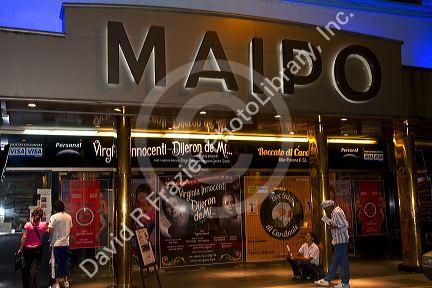 Theater in Buenos Aires, Argentina.