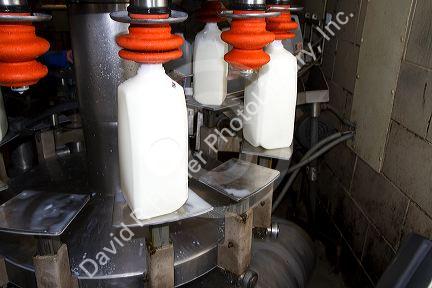 Stoker Milk Company's bottling plant at Burley, Idaho, USA.