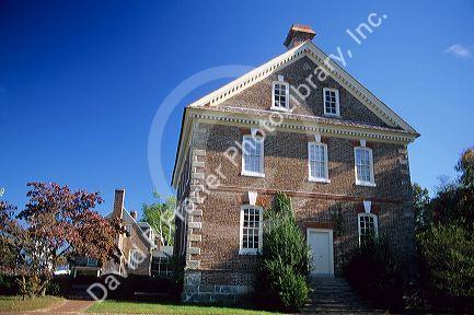 The Nelson house at Yorktown, Virginia.