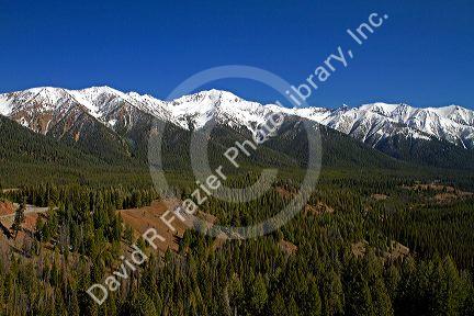 The Pioneer Mountains near Sun Valley, Idaho, USA.