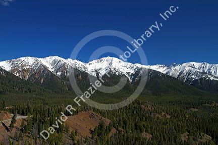 The Pioneer Mountains near Sun Valley, Idaho, USA.