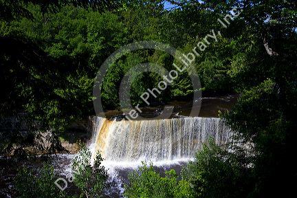The Upper Tahquamenon Falls in the eastern Upper Peninsula of Michigan, USA.