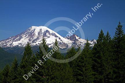 Mount Rainier at Mount Rainier National Park, Washington, USA