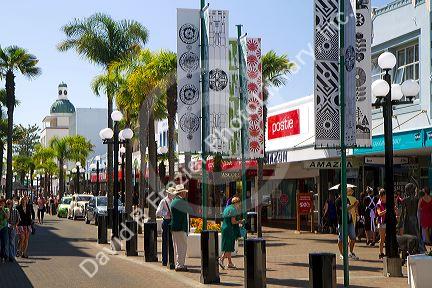 Art deco building at Napier in the Hawke's Bay Region, North Island, New Zealand.