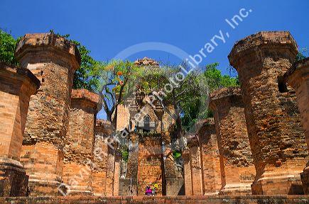 Po Nagar is a Cham temple tower located in the medieval principality of Kauthara near Nha Trang, Vietnam.