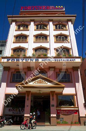 Exterior of the Dai Loi Hotel in Da Lat, Vietnam.