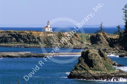 Cape Arago Lighthouse, Oregon Coast.